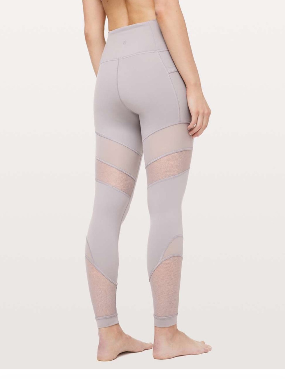 Lululemon Forget The Sweat Tight 25" Dark Chrome